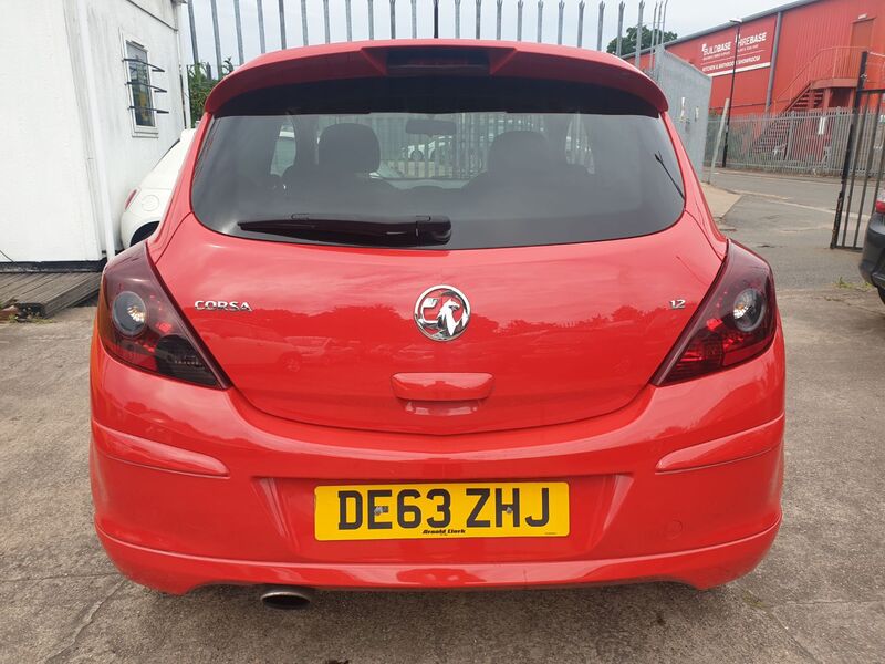 VAUXHALL CORSA LIMITED EDITION 2013