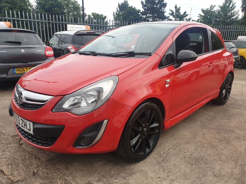 VAUXHALL CORSA LIMITED EDITION 2013